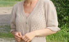 Free Knitting Pattern for a Charm Valley Cardigan