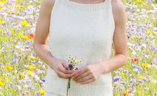 Free Knitting Pattern for a Grace Field Top