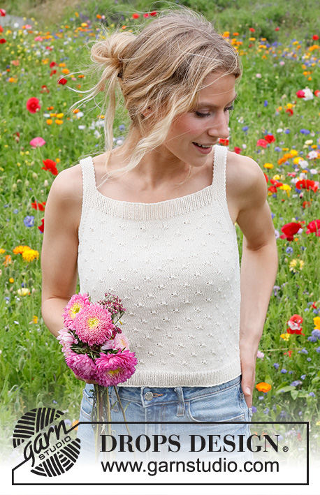 Free Knitting Pattern for a Letters to Juliet Summer Top