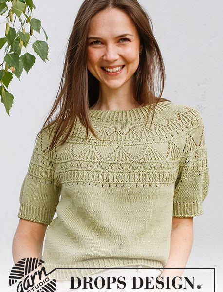 Free Knitting Pattern for a Treasure Hunt Top