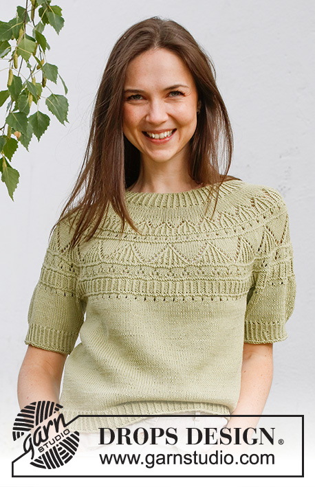 Free Knitting Pattern for a Treasure Hunt Top