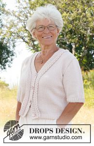 Free Knitting Pattern for an Evening Walk Cardigan
