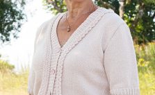Free Knitting Pattern for an Evening Walk Cardigan