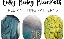 Easy Baby Blankets to Knit