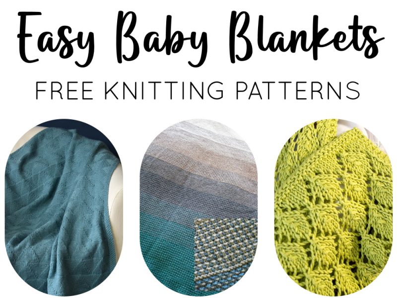 Easy Baby Blankets to Knit