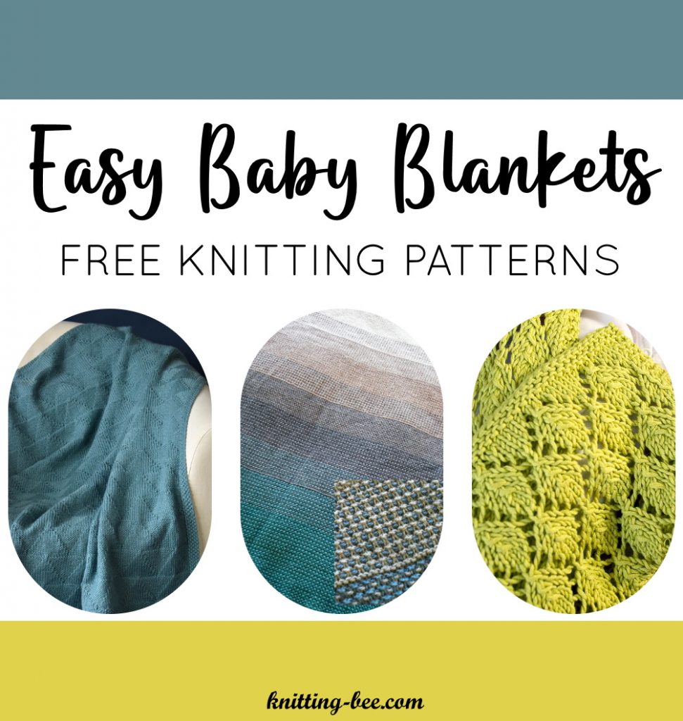 Easy Baby Blankets to Knit