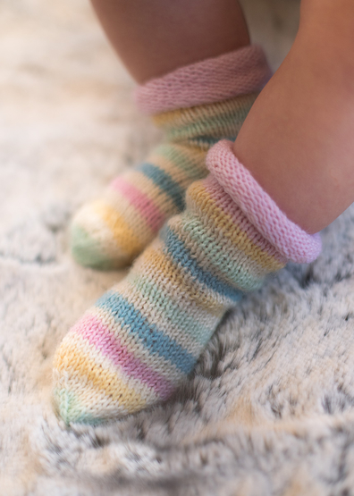 free knitting pattern for baby socks
