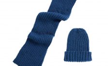 Free Knit Pattern for Men’s Basic Hat and Scarf Set
