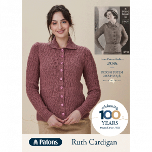 Free Knitting Pattern for a Ruth Cardigan by Patons