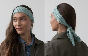 Lana Hair Scarf Free Knitting Pattern