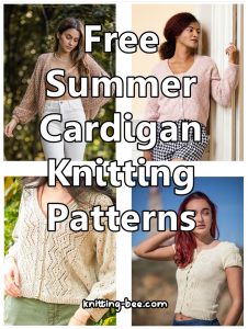 Free summer cardigan knitting patterns