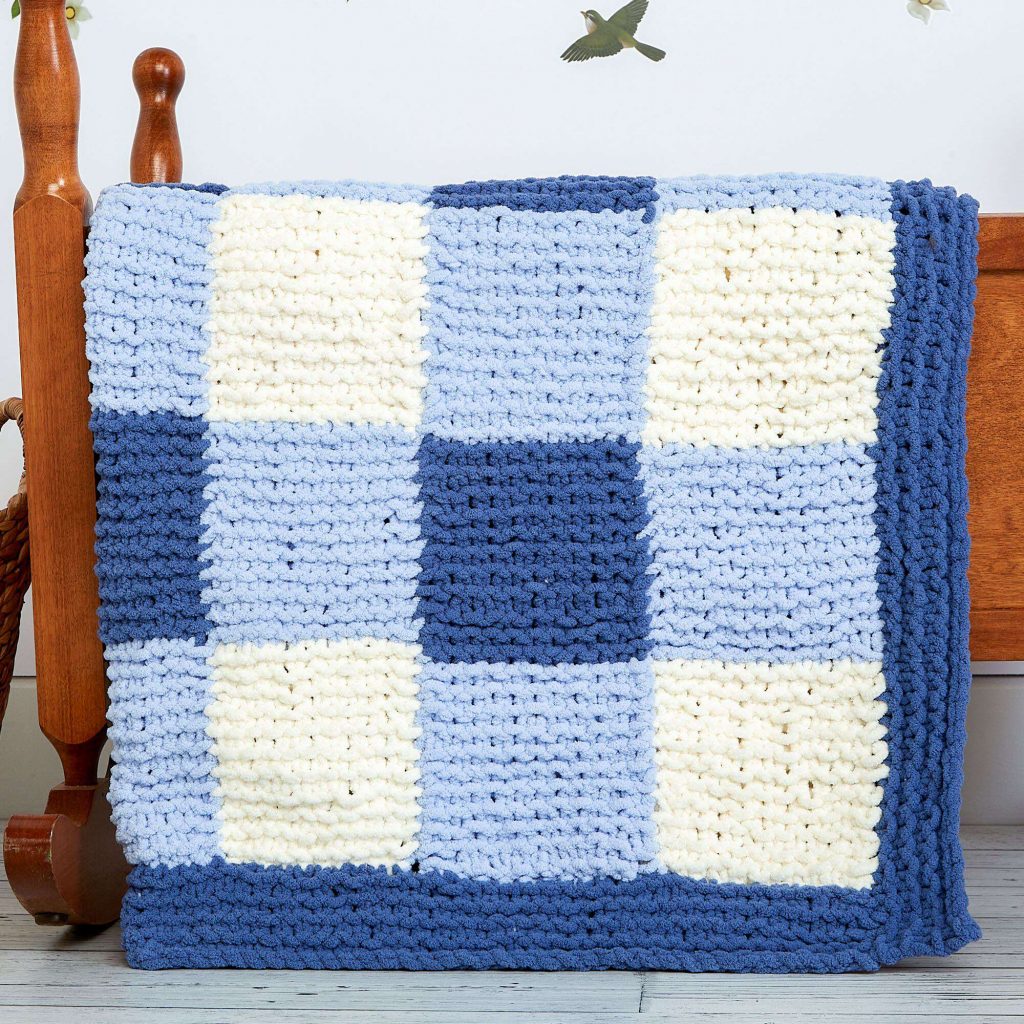 Knitting Patterns for Beginners baby blanket