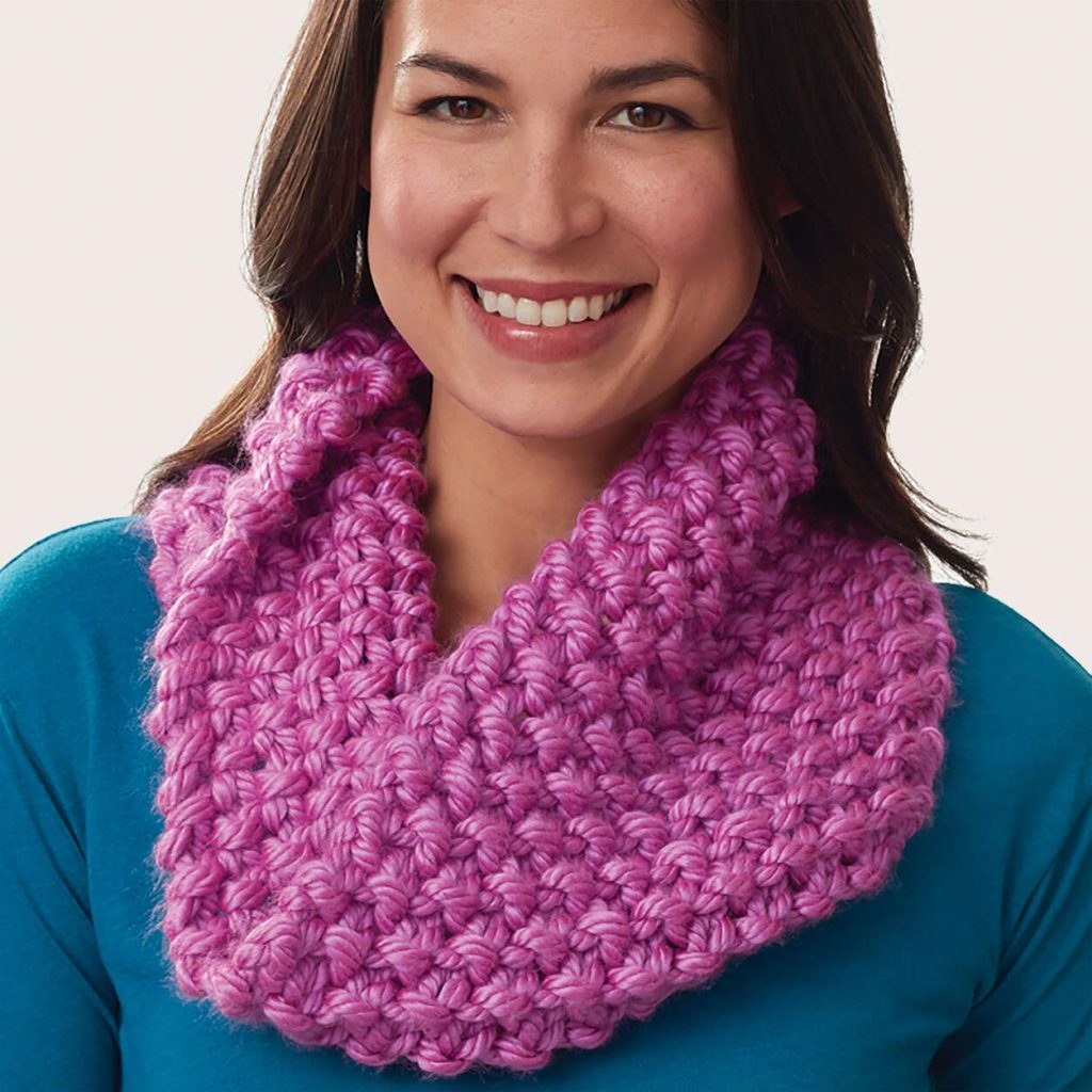 Knitting Patterns for Beginners cowl
