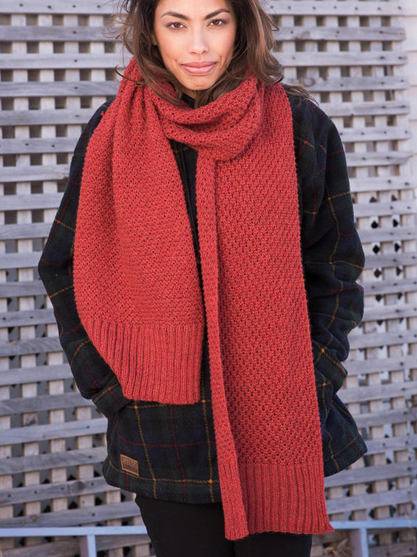 Easy Scarf Knitting Patterns 4 row repeat