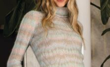 Free Knit Pattern for a Diamond Stitch Sweater