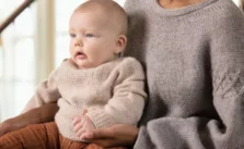 Free Knitting Pattern for Arne – Baby Boy’s Sweater