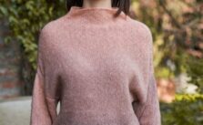 Free Knitting Pattern for CashSilk Cotton Degrad Sweater