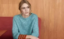 Free Knitting Pattern for Tyra – Women’s Sweater