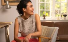 Free Knitting Pattern for a Boat Neck Vest