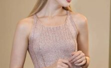 Free Knitting Pattern for a Chic Top