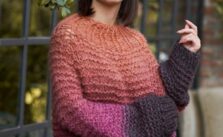 Free Knitting Pattern for an Alpaca Maxi Sweater