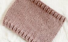 How to Knit a Cowl Scarf in the Round for Beginners – Free Pattern