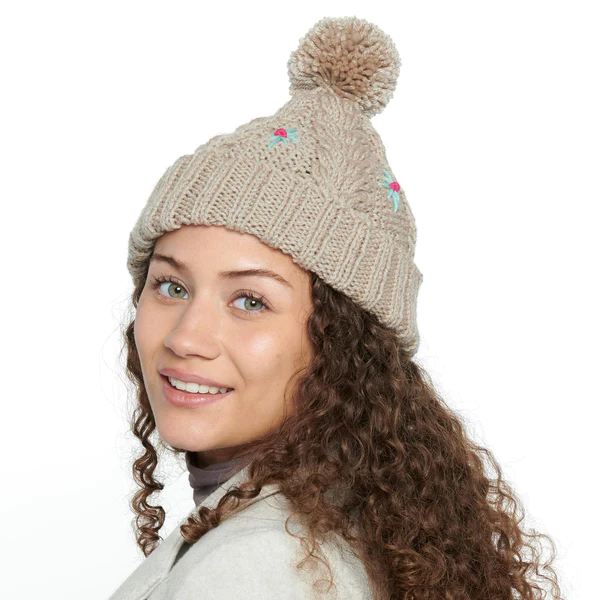 free cable hat knitting pattern for winter