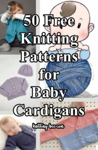 Free Knitting Patterns for Baby Cardigans