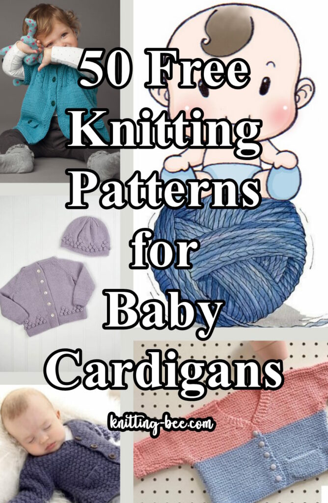 Free Knitting Patterns for Baby Cardigans