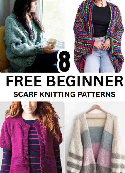 Beginner Knitting Patterns Cardigans