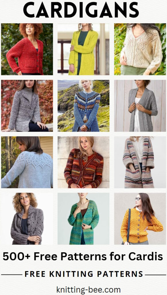 Free cardian knitting patterns