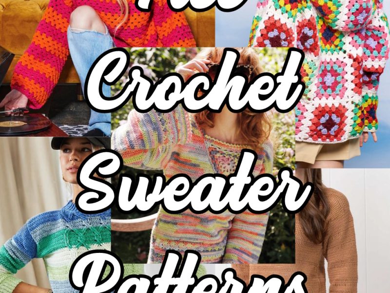 Free Crochet Sweater Patterns