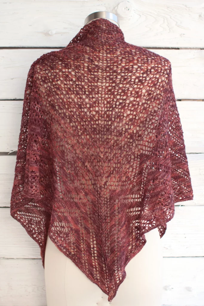 free lace shawl knitting pattern