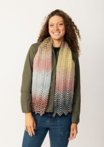 Dreamy Waves Scarf Free Knitting Pattern