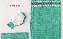 Free Knitting Pattern for a Bit of Whimsy Bath Set