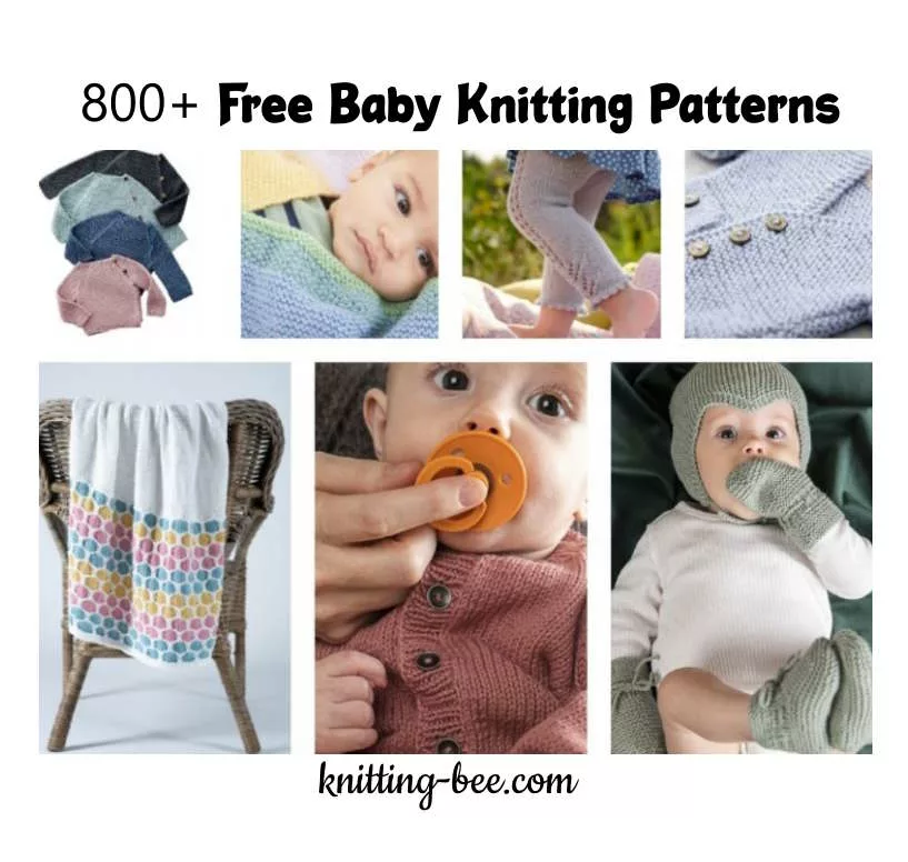 free baby knitting patterns