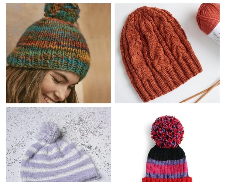 4 Knit Beanie Patterns to Make in 2024