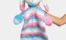 Huggable Hunny Free Lovey Knitting Pattern