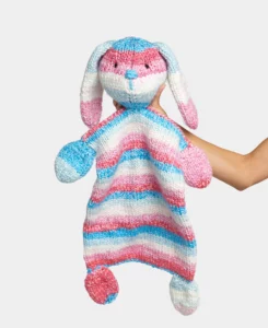 Huggable Hunny Free Lovey Knitting Pattern