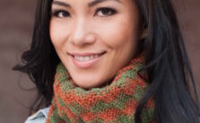 Free Knitting Pattern for Simple 1-Row Cowl