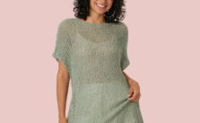 Free Pattern for a Beginner Loose Knit Top
