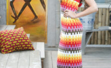 Free Knitting Pattern for Hanna Skirt Dress