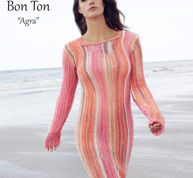 Free Long Sleeve Dress Knitting Pattern for a Summer