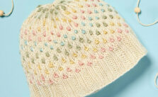 Free Knitting Pattern for a Frosted Gumdrop Hat