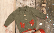 Baby & Toddler DK Cardigan (Round Neck or V-Neck) – Free Knitting Pattern