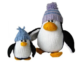 Free Bobble and Bubble Penguin Knit Pattern