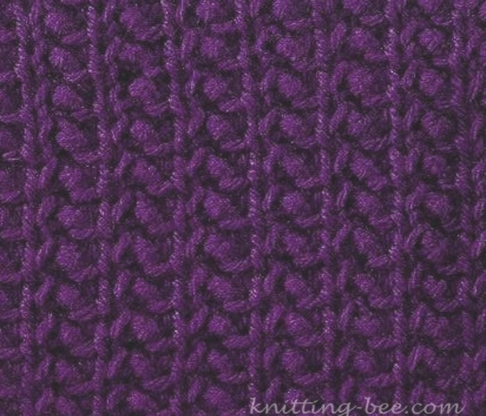 Free Indian Pilar Stitch Knitting Pattern
