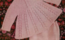 Free Knitting Pattern for Baby Top and Knickers Set