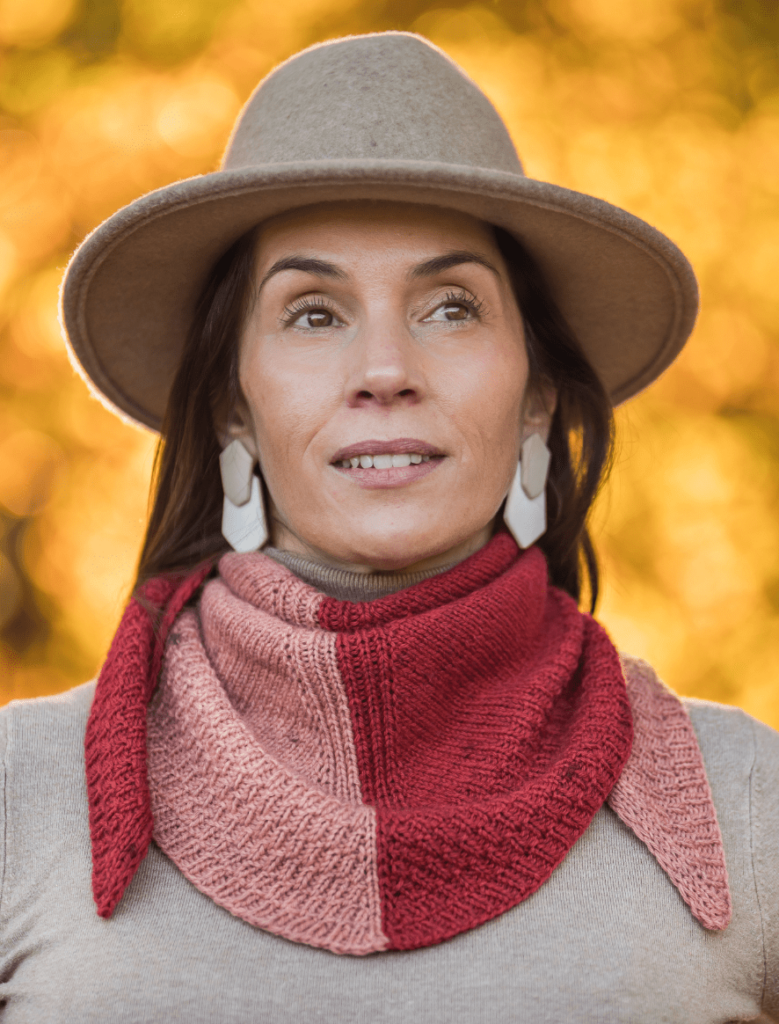 Free Knitting Pattern for Duo Shawl