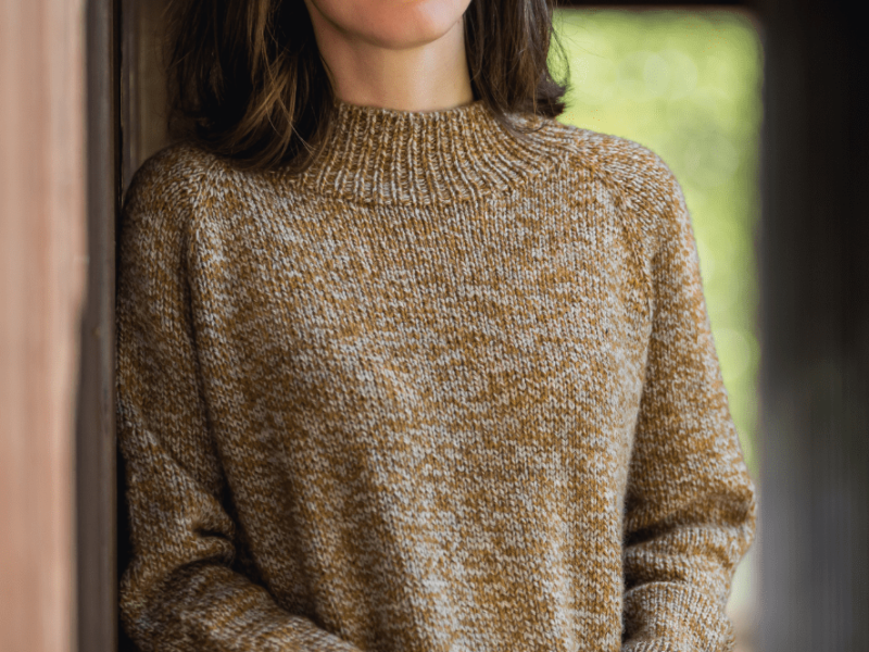 Free Knitting Pattern for a Campesina Sweater